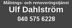 Målnings- och Renoveringstjänst Ulf Dahlström logo